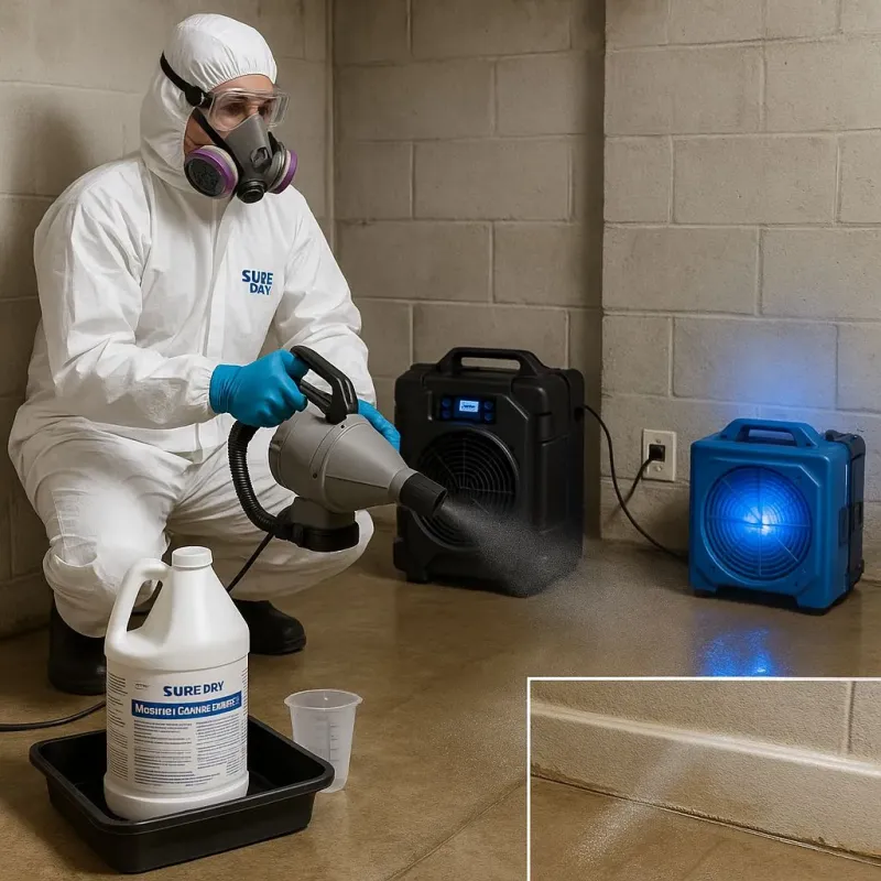 Sanitization and Odor Removal process in Contra Costa Centre, CA